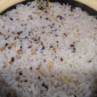 staubで★雑穀米の炊き方